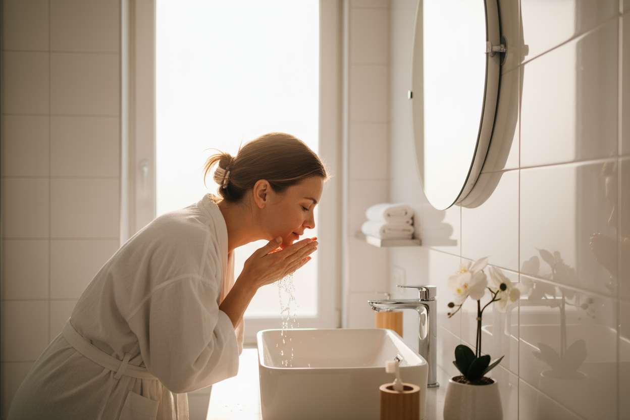 Morning Routine to Depuff Under-Eyes (That Actually Fits Real Life)