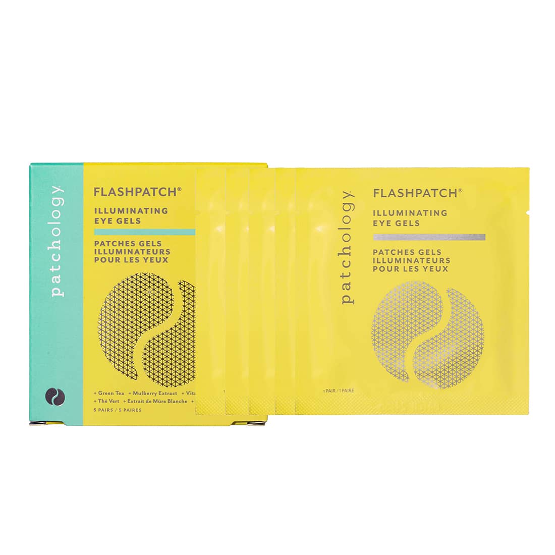 5 pack illuminating flashpatch undereye masks