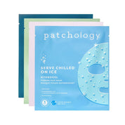 patchology hydrogel masks bundle and save on ice bubbly chill mode and beauty sleep