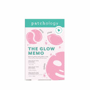 Pink hydrating skincare kit box illustrated with rosé eye patches, a lip patch, and a sheet mask labeled smooth, plump, and hydrate