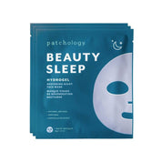 three pack beauty sleep hydrogel anti-aging skin smoothing masks
