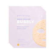 six pack bundle and save more with serve chilled bubbly brightening hydrogel mask