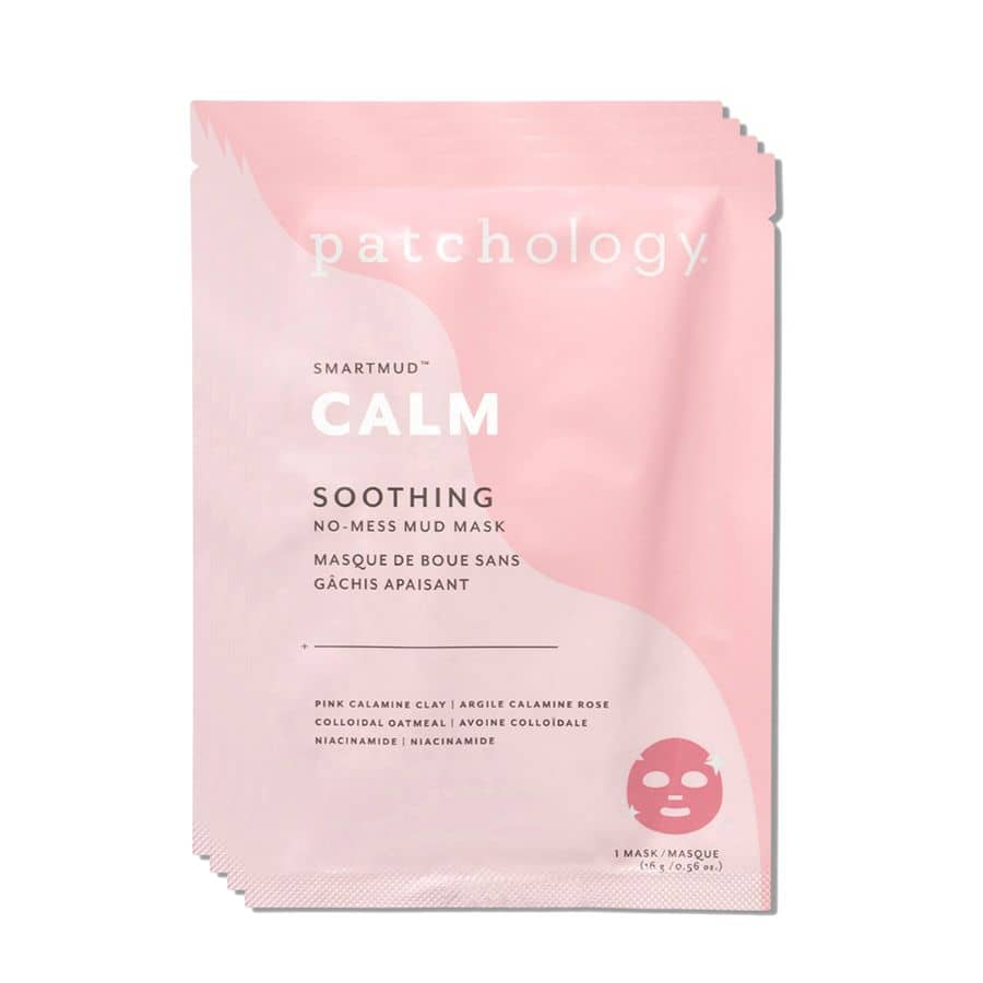 calm soothing no-mess mud mask