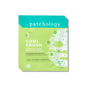 Patchology Cool Crush hydrogel size mask packaging on a white background