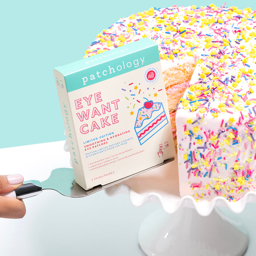 eye want cake with a sprinkles cake eye patches stay put non-slip
