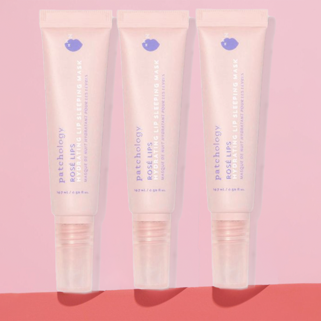 trio lip gels lined up patchology overnight gloss