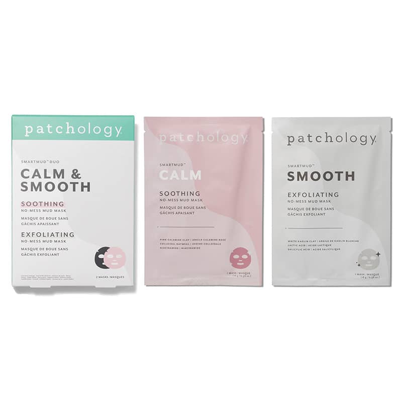 calm and smooth duo smartmud masks easy to use mess-free
