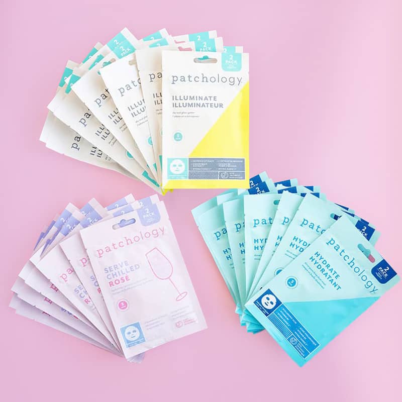 bridesmaids gifts ten face masks patchology bridal bundle