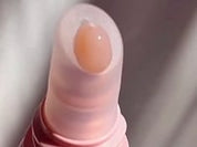 Rosé Lips Hydrating Sleeping Mask In Use Restoring Dry Cracked Lips