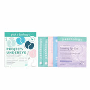 Eye mask kit with assorted Skin Remedy Soothing Eye Gels, multi-treatment set for hydrating, calming, and revitalizing under-eyes
