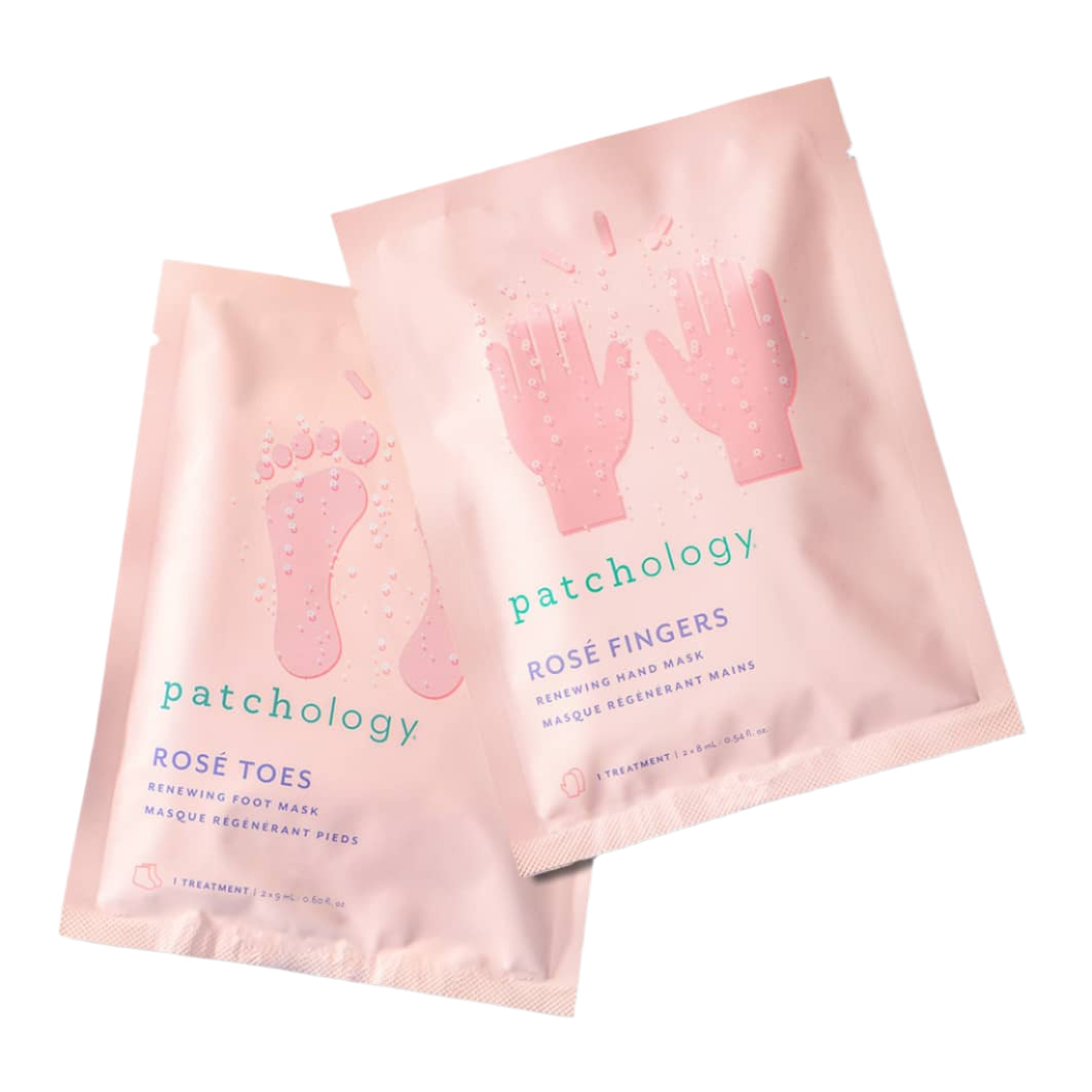 rose hand and foot mask duo bundle and save