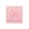Patchology Rosé eye gels packaging on a white background