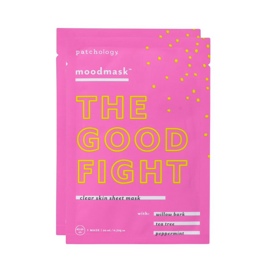two pack bundle the good fight moodmask clear skin pimples and acne