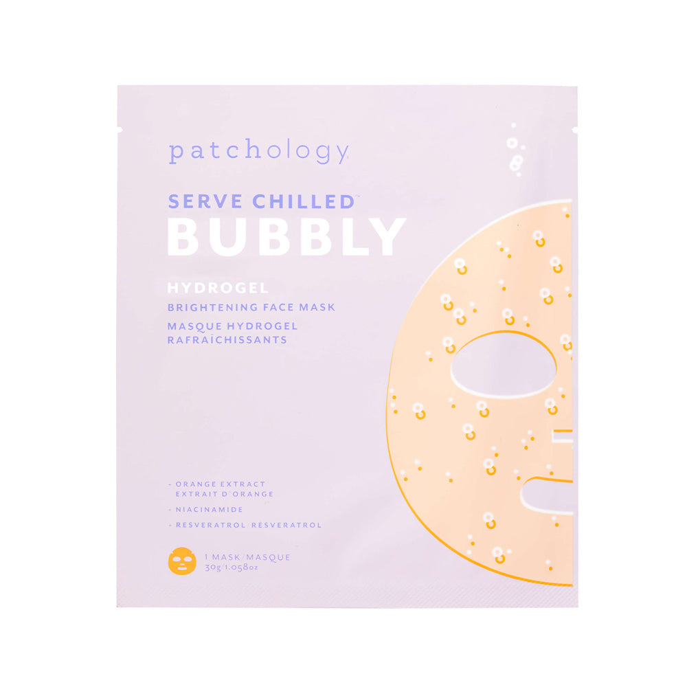 Patchology Serve Chilled Bubbly Hydrogel Face Brightening Mask