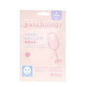 serve chilled rosé sheet mask antioxidant rich nourishing glowing skin sheet mask